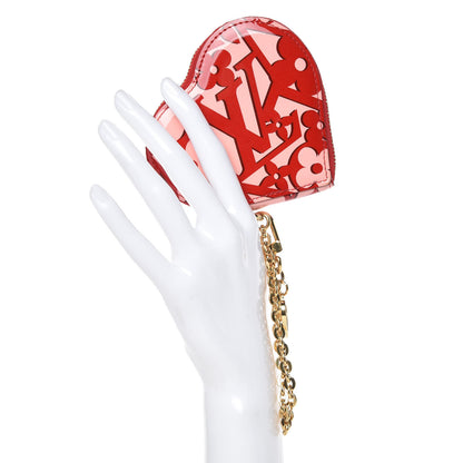 Louis Vuitton Patent Sweet Monogram Coeur Heart Coin Purse Pomme D'Amour 2 of 8