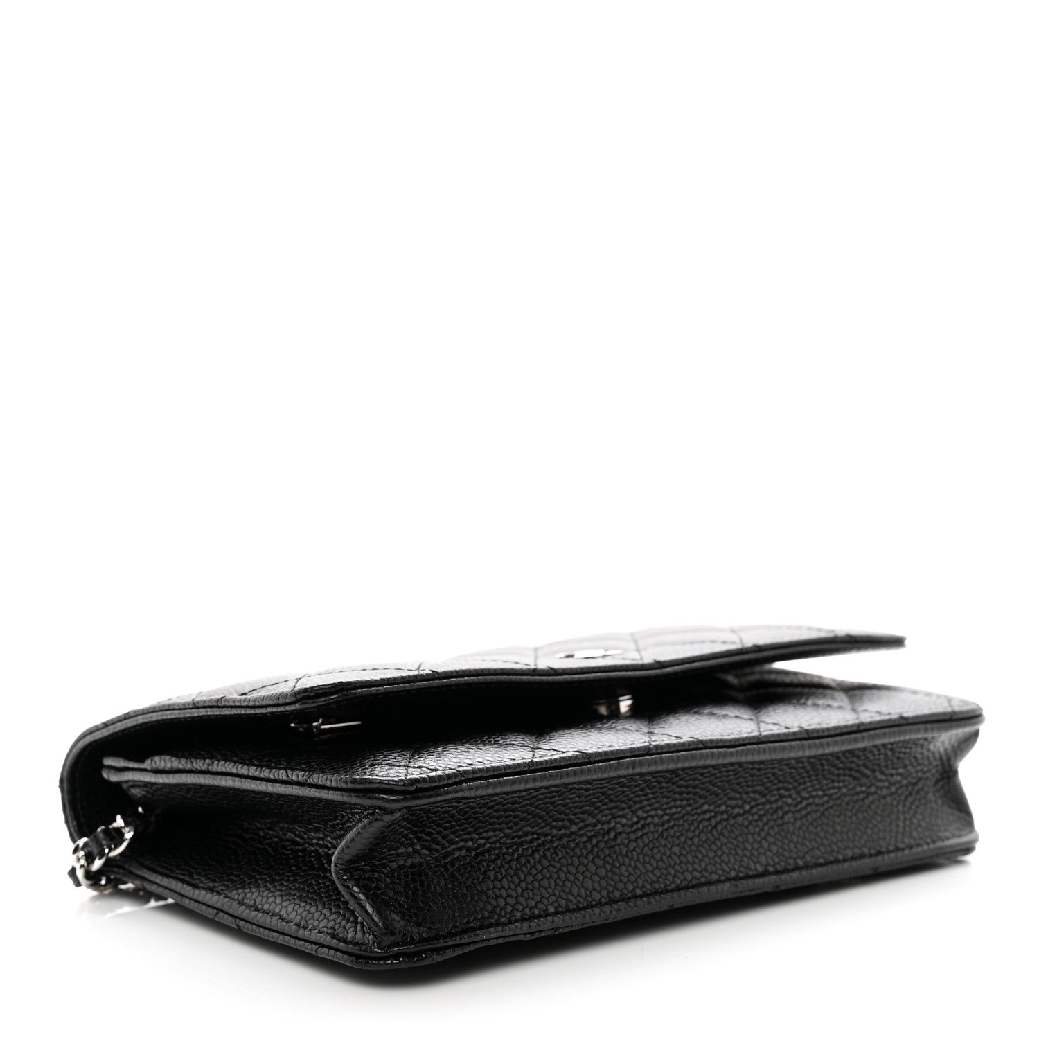 Chanel Caviar Quilted Wallet on Chain WOC Black 4 of 11