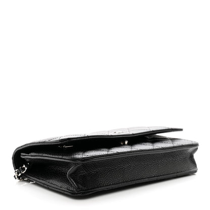 Chanel Caviar Quilted Wallet on Chain WOC Black 4 of 11