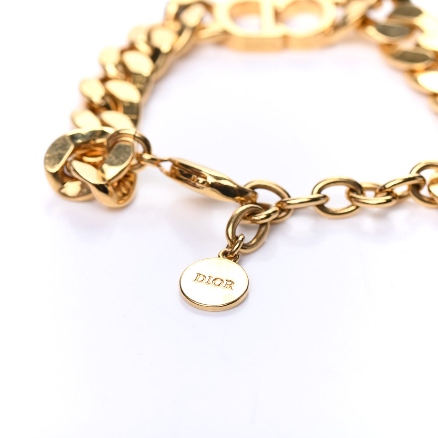 Metal Danseuse Etoile Chain Bracelet Gold