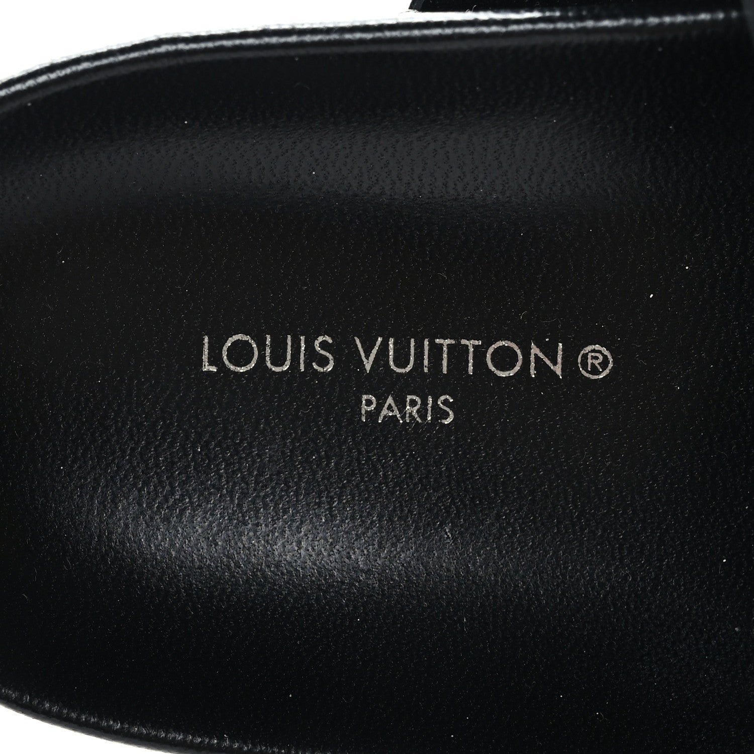 Louis Vuitton Monogram Bom Dia Mule Sandals 38 Black 7 of 8