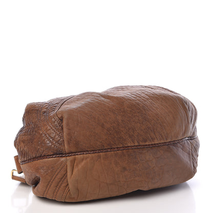Fendi Nappa Nuvolata Spy Bowler Cognac 4 of 11