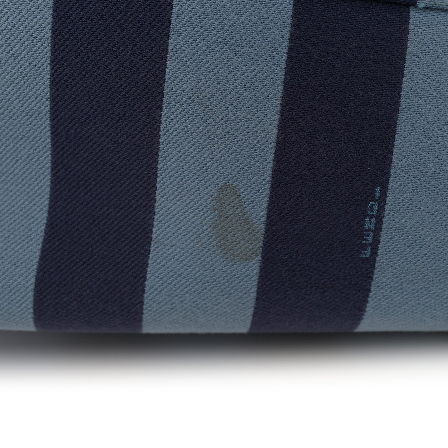 Pequin Vitello Logo Shopper Tote Blue