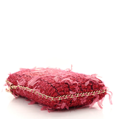 Chanel Tweed Chain Around Phone Holder Pink 4 of 11