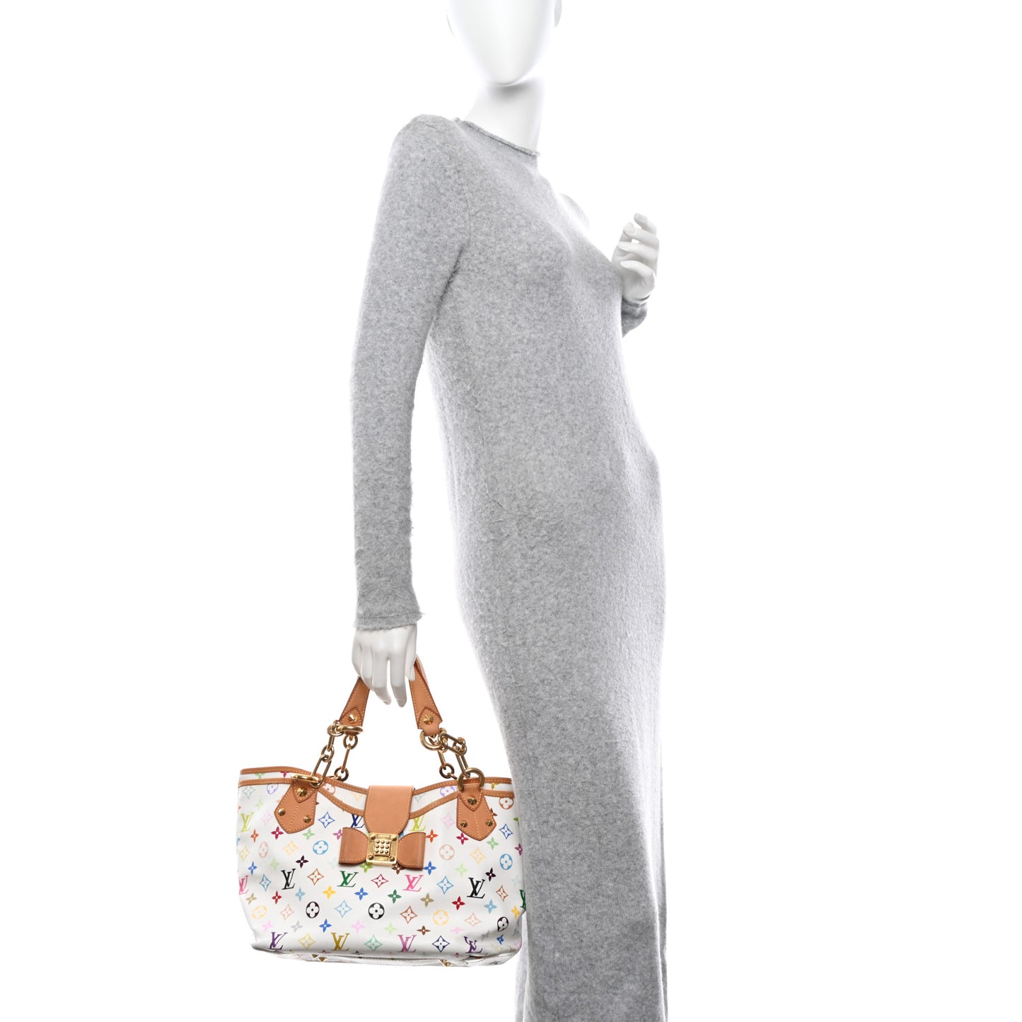 Monogram Multicolor Annie MM White