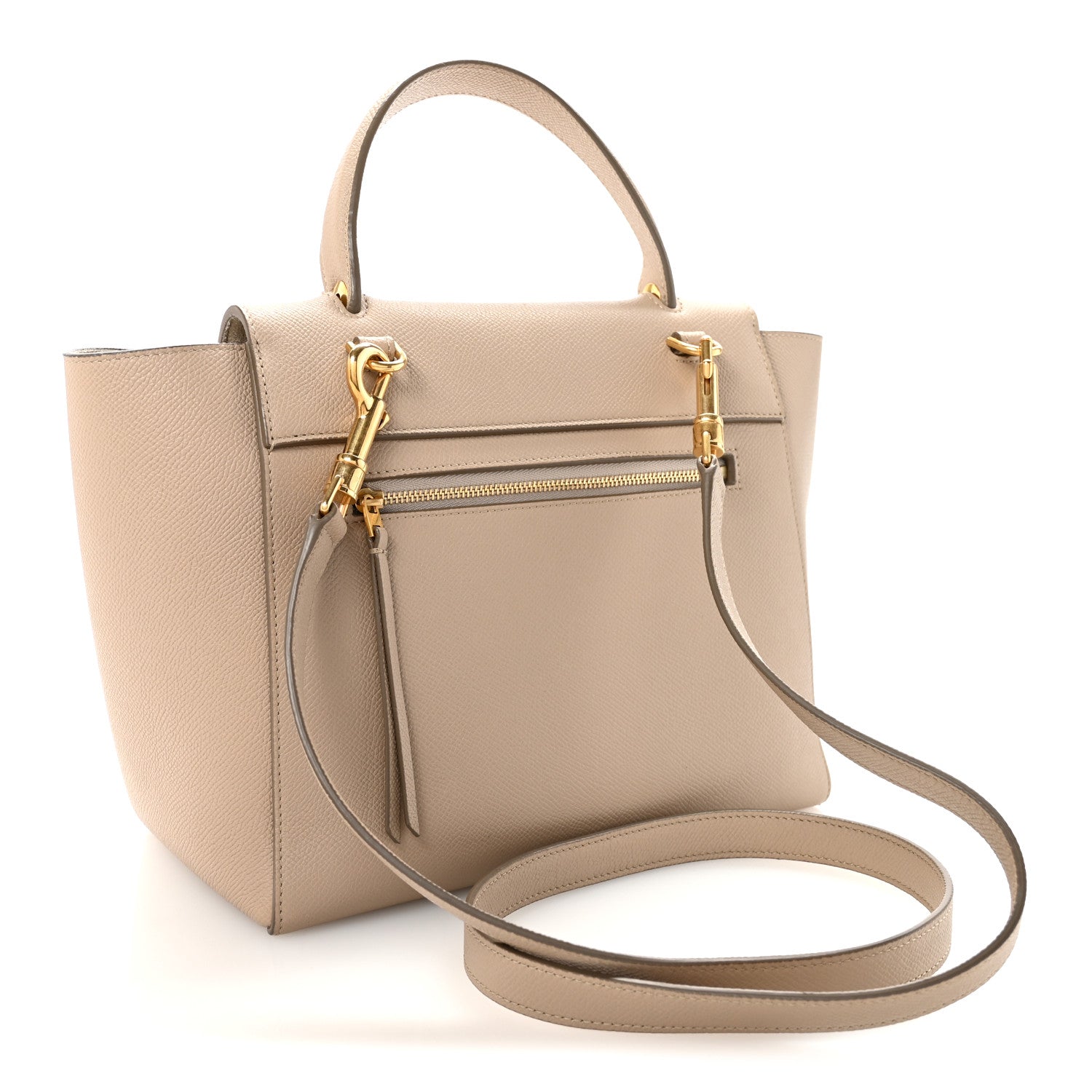 Celine Grained Calfskin Micro Belt Bag Light Taupe 3 of 11