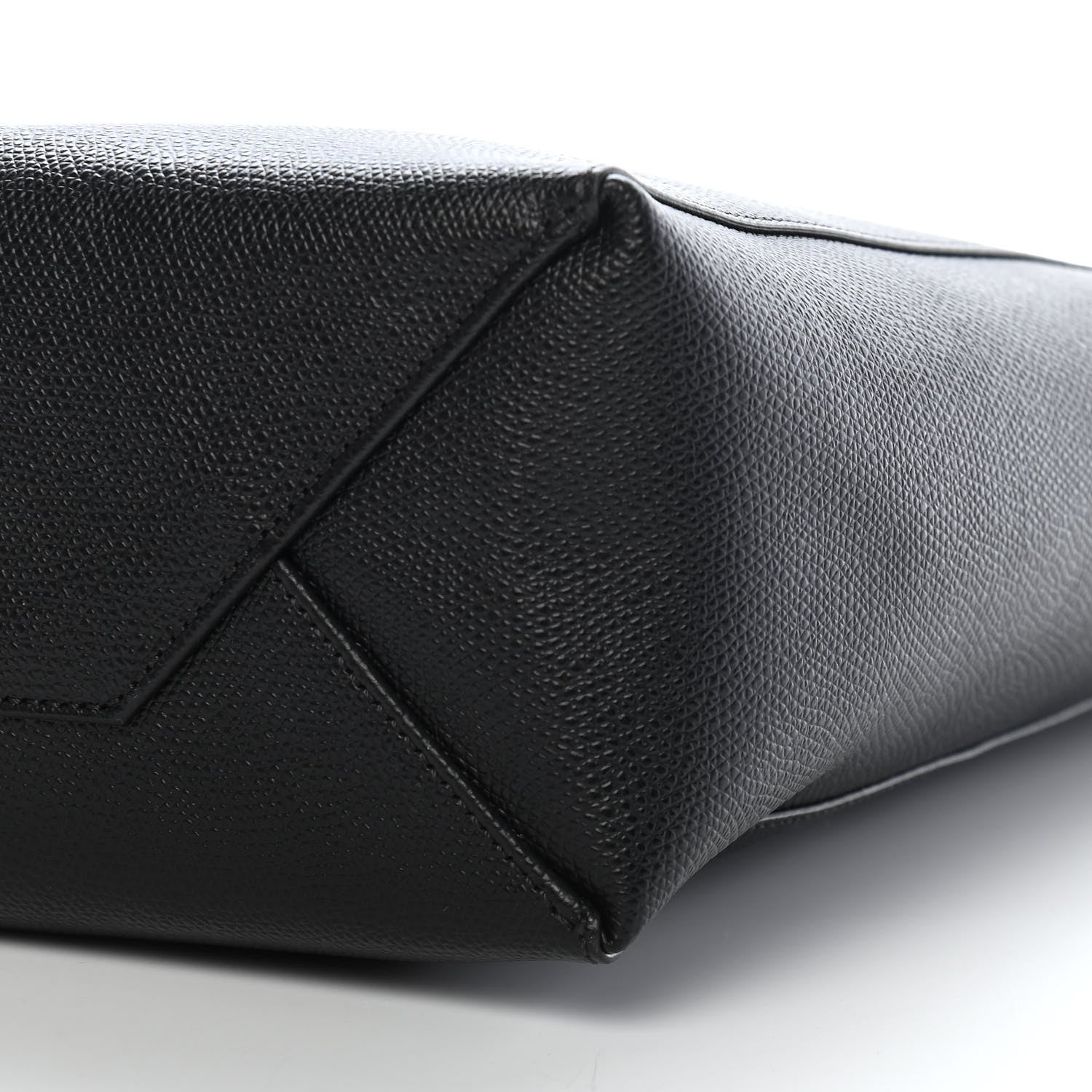 Celine Grained Calfskin Small Vertical Cabas Black 8 of 8