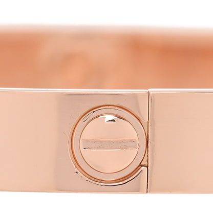 Cartier 18K Pink Gold Sapphire Garnet Amethyst LOVE Bracelet 19 5 of 7
