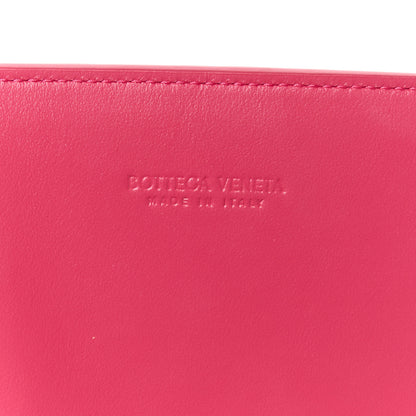 Bottega Veneta Nappa Intrecciato Flap Pouch Cranberry 6 of 8