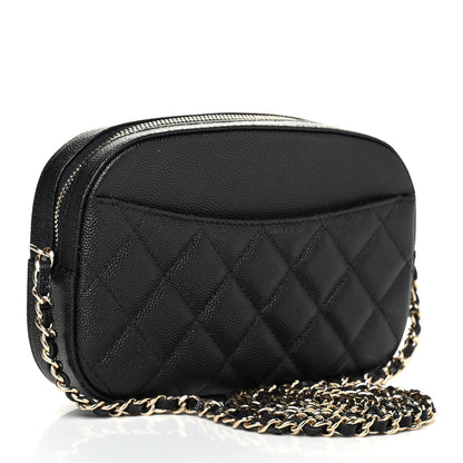 Chanel Caviar Quilted Vanity With Chain Black 2 of 4