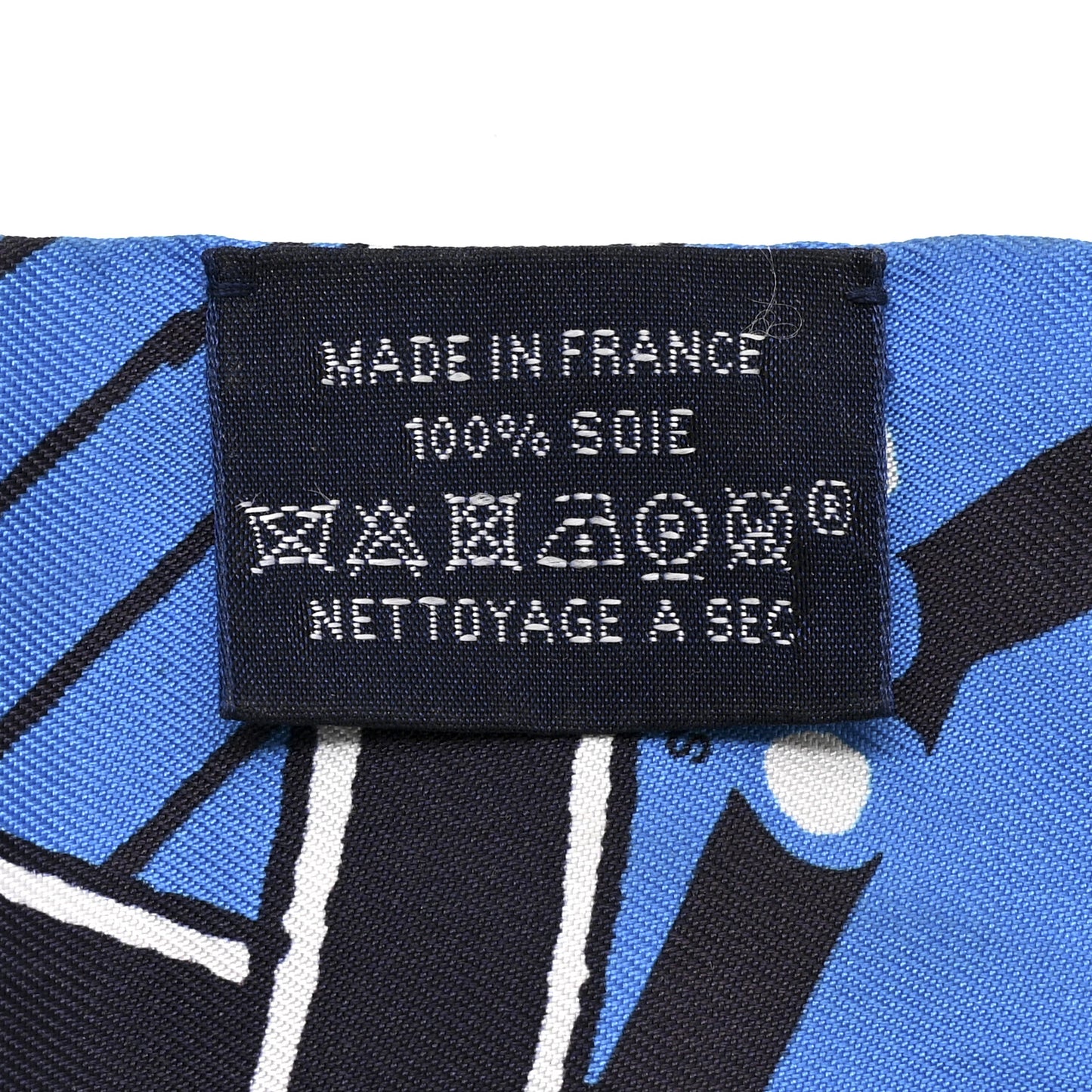 Silk Jeu De Soie Uniforme Twilly Cobalt Celadon Marine