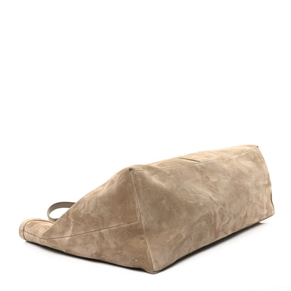 Saint Laurent Suede Y Maxi Tote Dry Grain 3 of 9