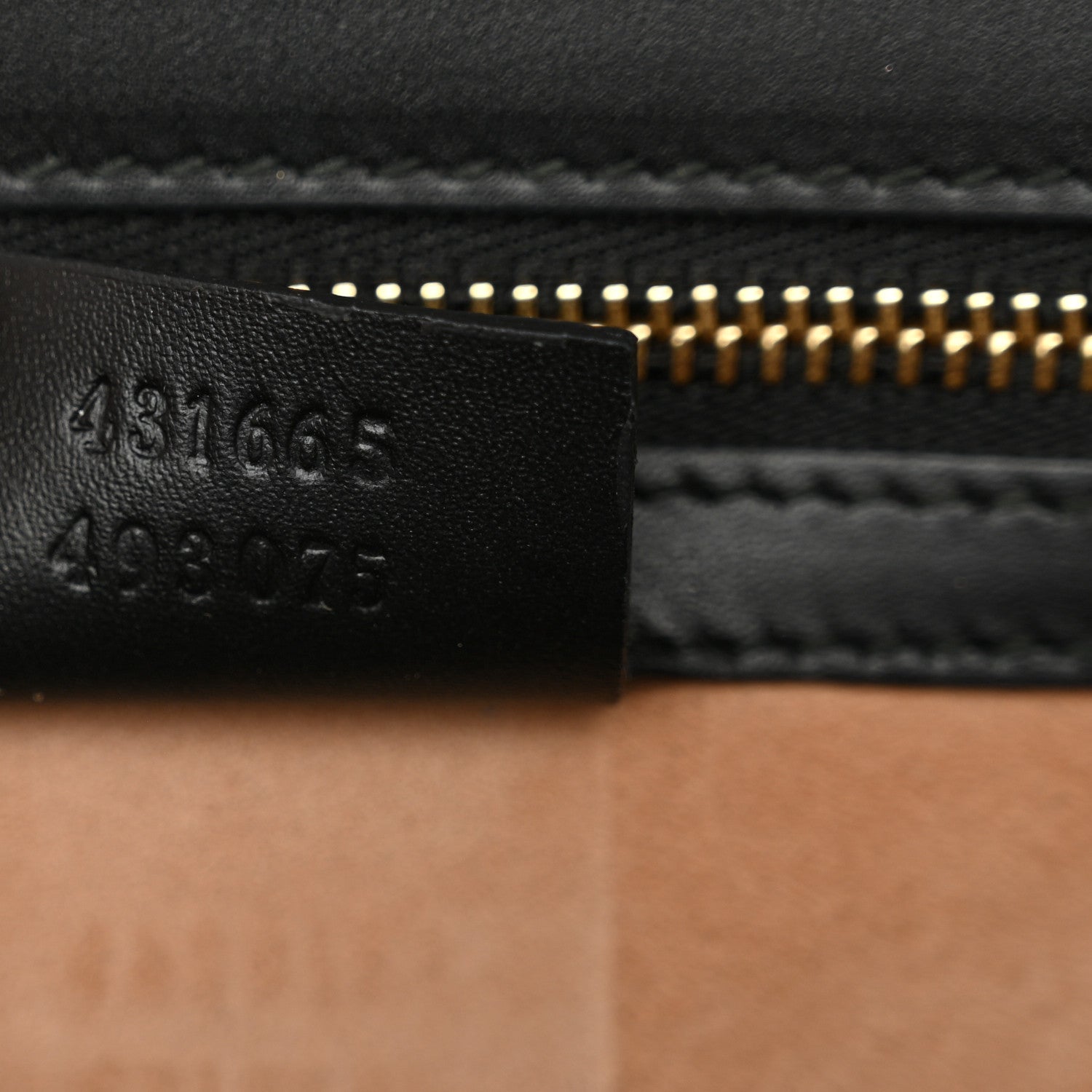Gucci Guccissima Medium Sylvie Top Handle Bag Black Pink 7 of 16