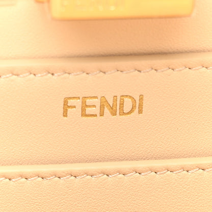 Fendi Vitello Seta Shiny Nappa Dancing Girls Inlay Small Peekaboo I SEE U Satchel Anemone Multicolor 7 of 14