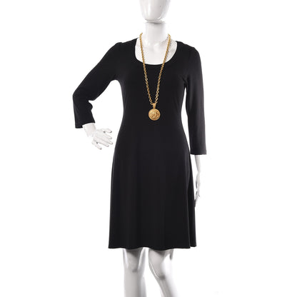 Chanel CC Chain Pendant Long Necklace Gold 2 of 6