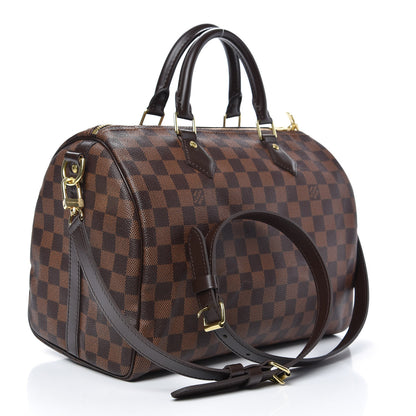 Louis Vuitton Damier Ebene Speedy Bandouliere 30 3 of 10