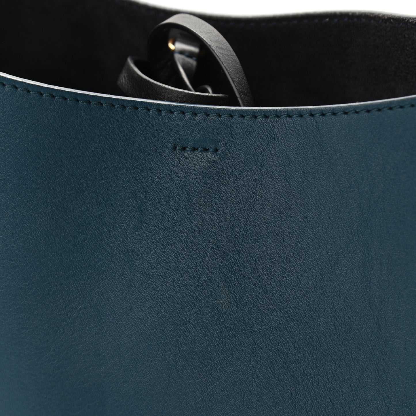 Smooth Calfskin Medium Hobo Navy