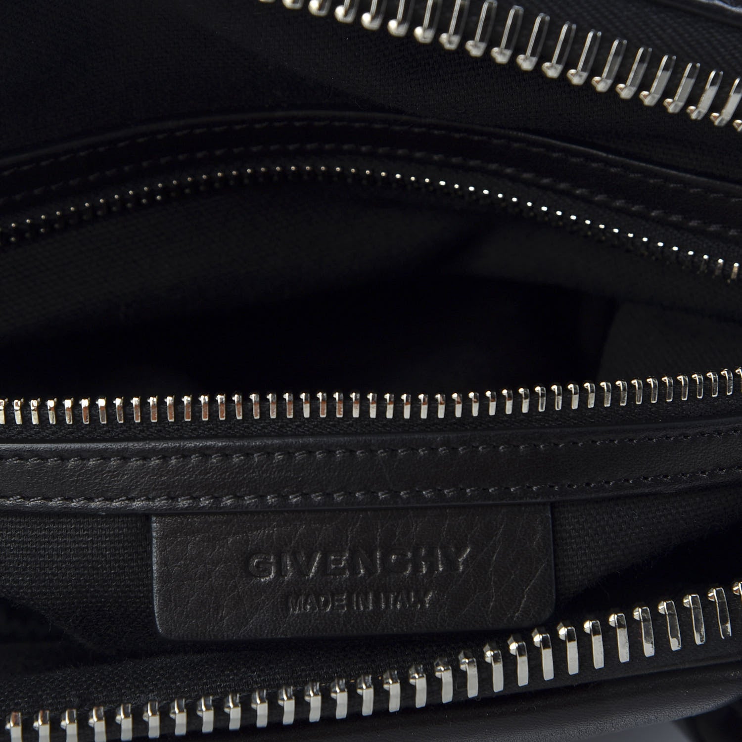 Givenchy Calfskin Metal Corners Small Antigona Black 7 of 9