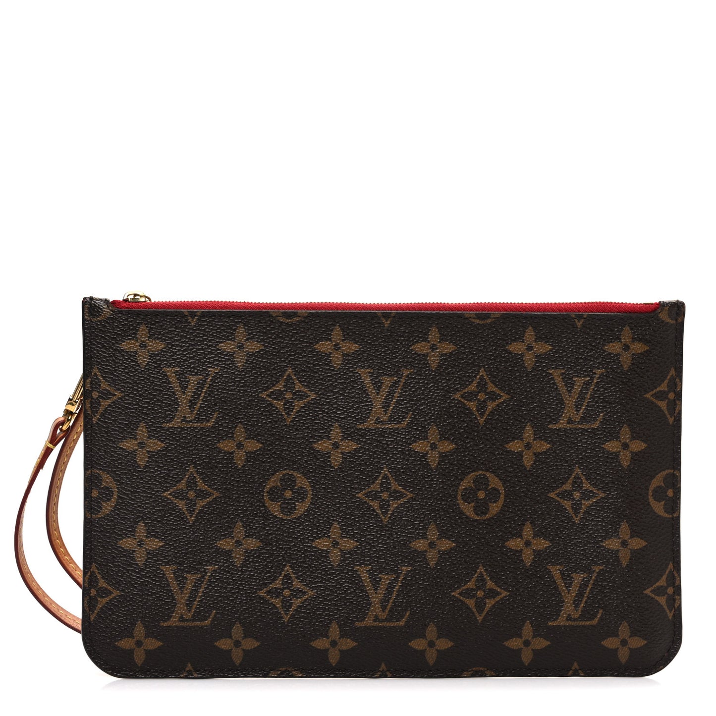Monogram Neverfull MM GM Pochette Cherry