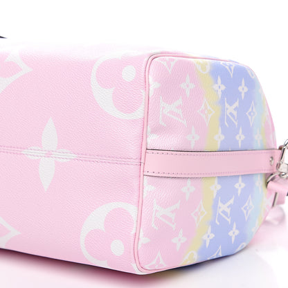 Louis Vuitton Monogram Escale Speedy Bandouliere 30 Pastel 7 of 8