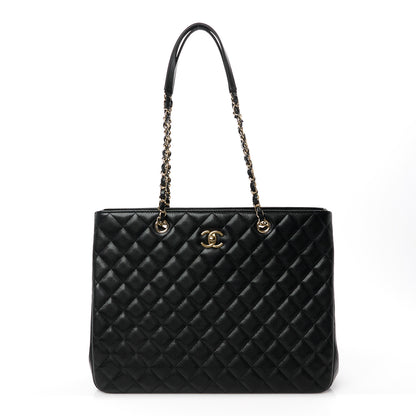 Chanel Caviar Quilted Large Shopping Tote Black 1 of 11