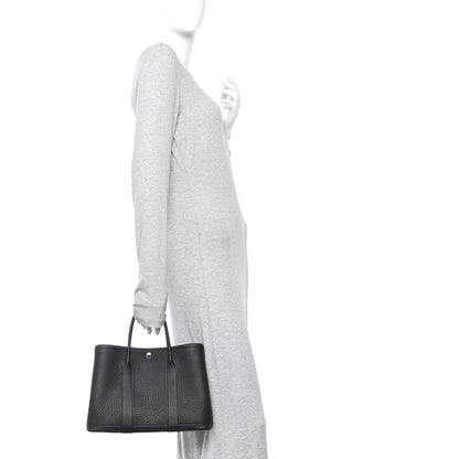 Hermes Vache Country Garden Party 30 TPM Black 2 of 9