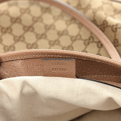 Gucci Monogram Medium Bree Zippered Tote Beige Dark Cipria 7 of 11