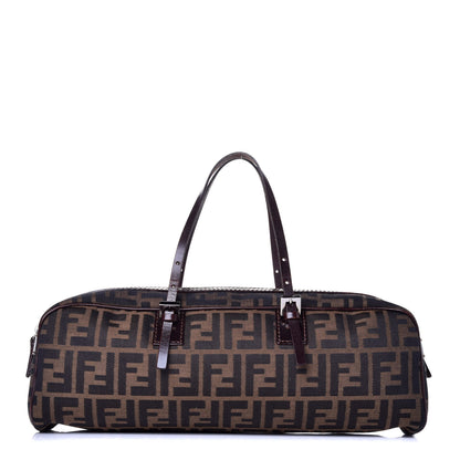Fendi Zucca Buckle Tote Tobacco 1 of 9