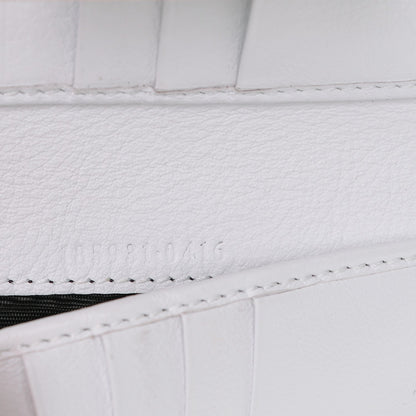 Gucci Monogram Ladies Web French Flap Wallet White 7 of 7