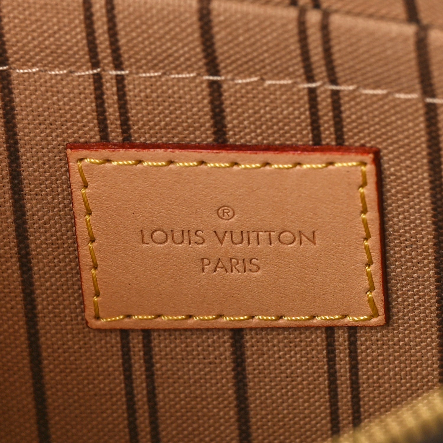 Louis Vuitton Monogram Neverfull MM GM Pochette 6 of 8