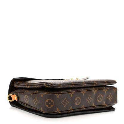 Louis Vuitton Monogram Braided Pochette Metis Coquelicot 4 of 10