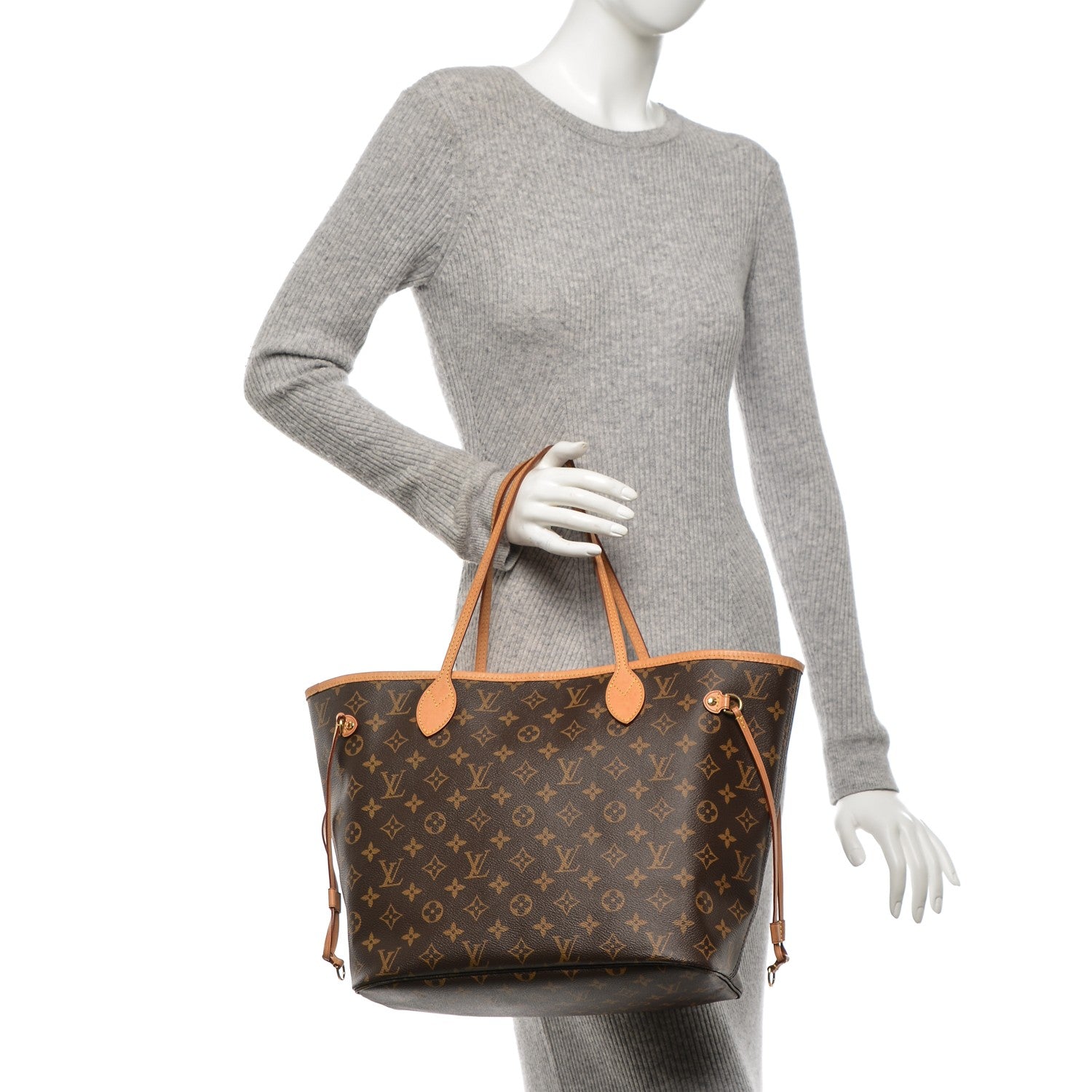 Louis Vuitton Monogram Neo Neverfull MM Rose Ballerine 2 of 7