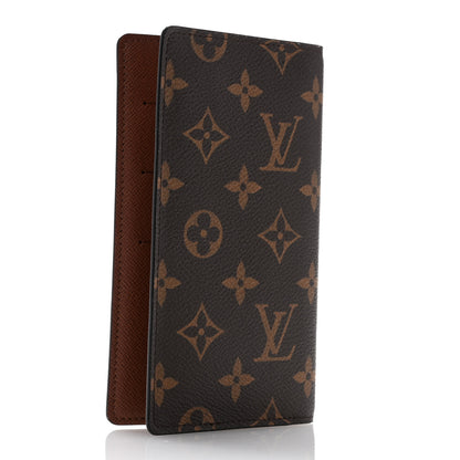 Louis Vuitton Monogram Checkbook Holder Case Wallet 3 of 7