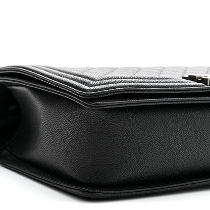 Chanel Caviar Quilted New Medium Boy Flap Black 9 of 11
