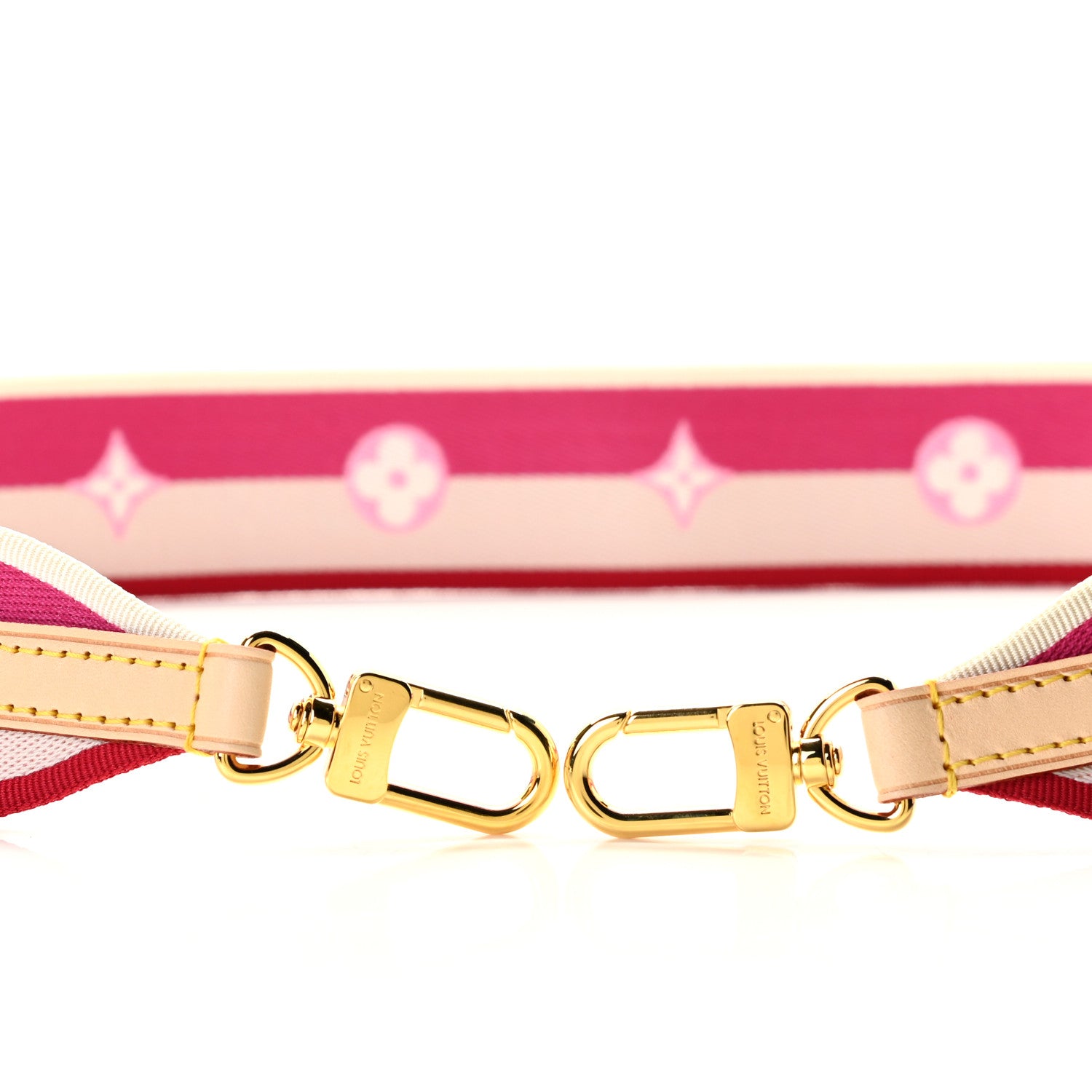 Louis Vuitton Jacquard Speedy Bandouliere 20 Shoulder Strap Fuchsia 3 of 3