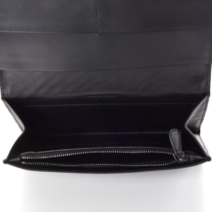 Bottega Veneta Nappa Intrecciato Flap Wallet Black 5 of 6