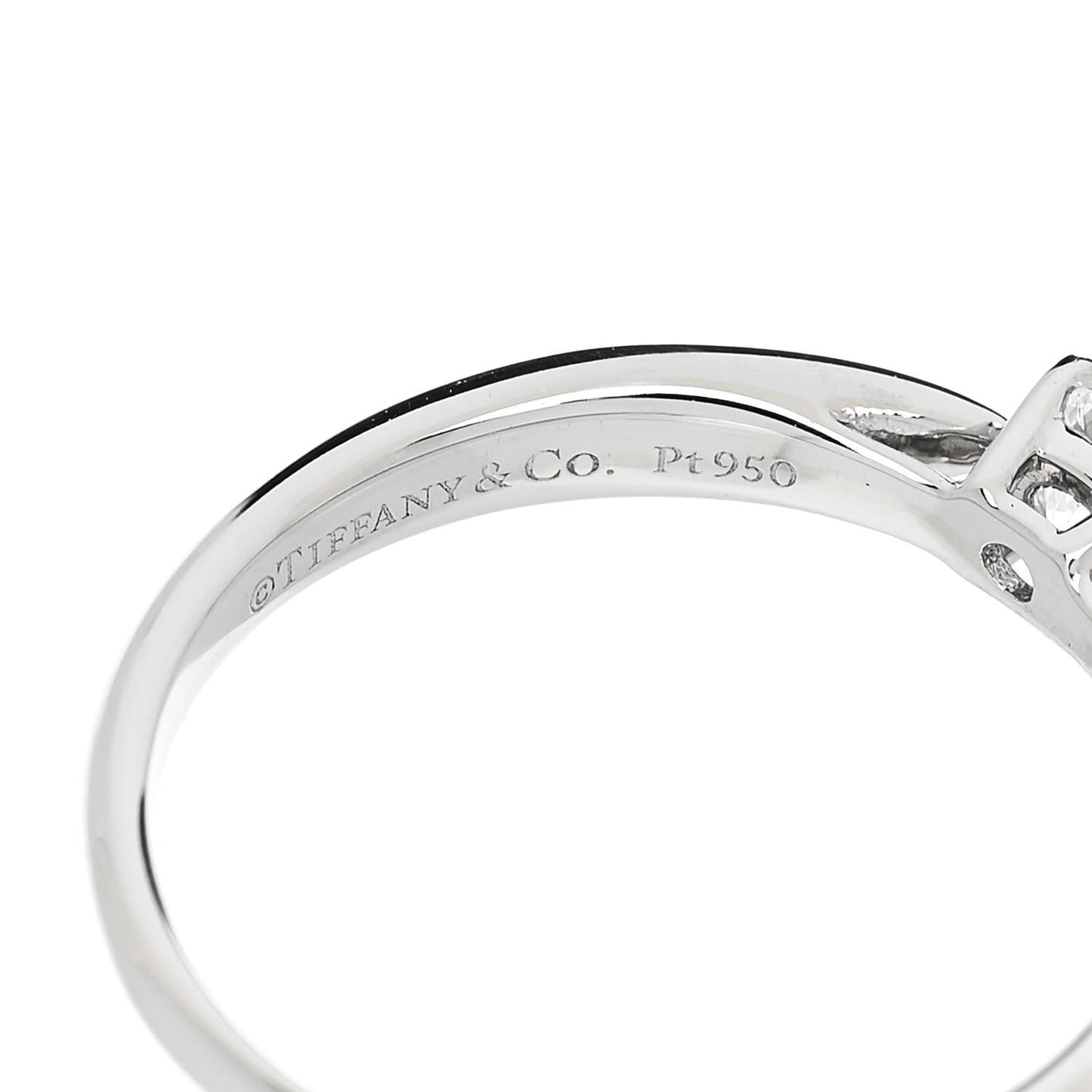 Platinum Diamond .19ct Harmony Solitaire Engagement Ring 49 5