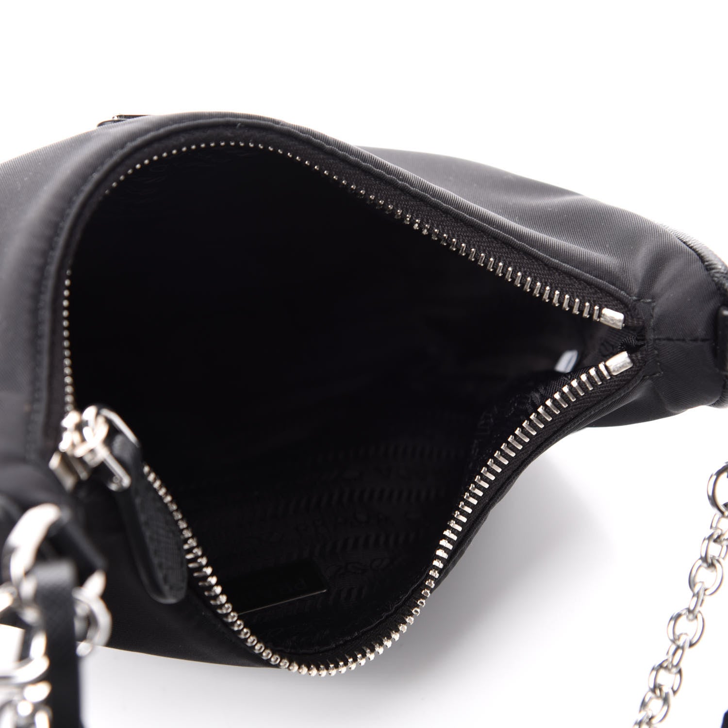 Prada Nylon Re-Edition 2005 Shoulder Bag Black 5 of 12