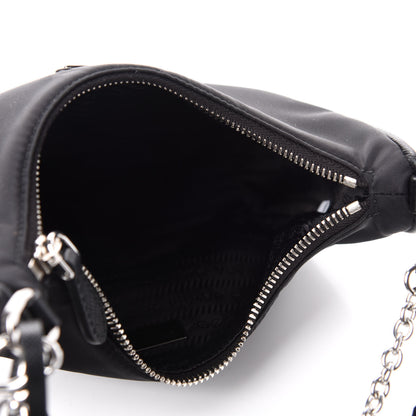 Prada Nylon Re-Edition 2005 Shoulder Bag Black 5 of 12
