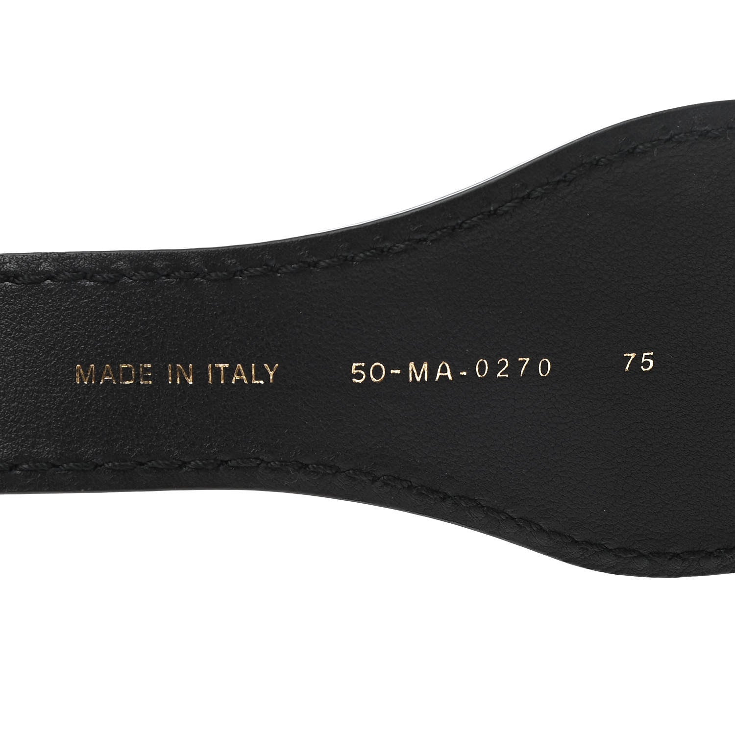 Christian Dior Canvas Embroidered Large Book Belt 75 30 Pink White 4 of 4