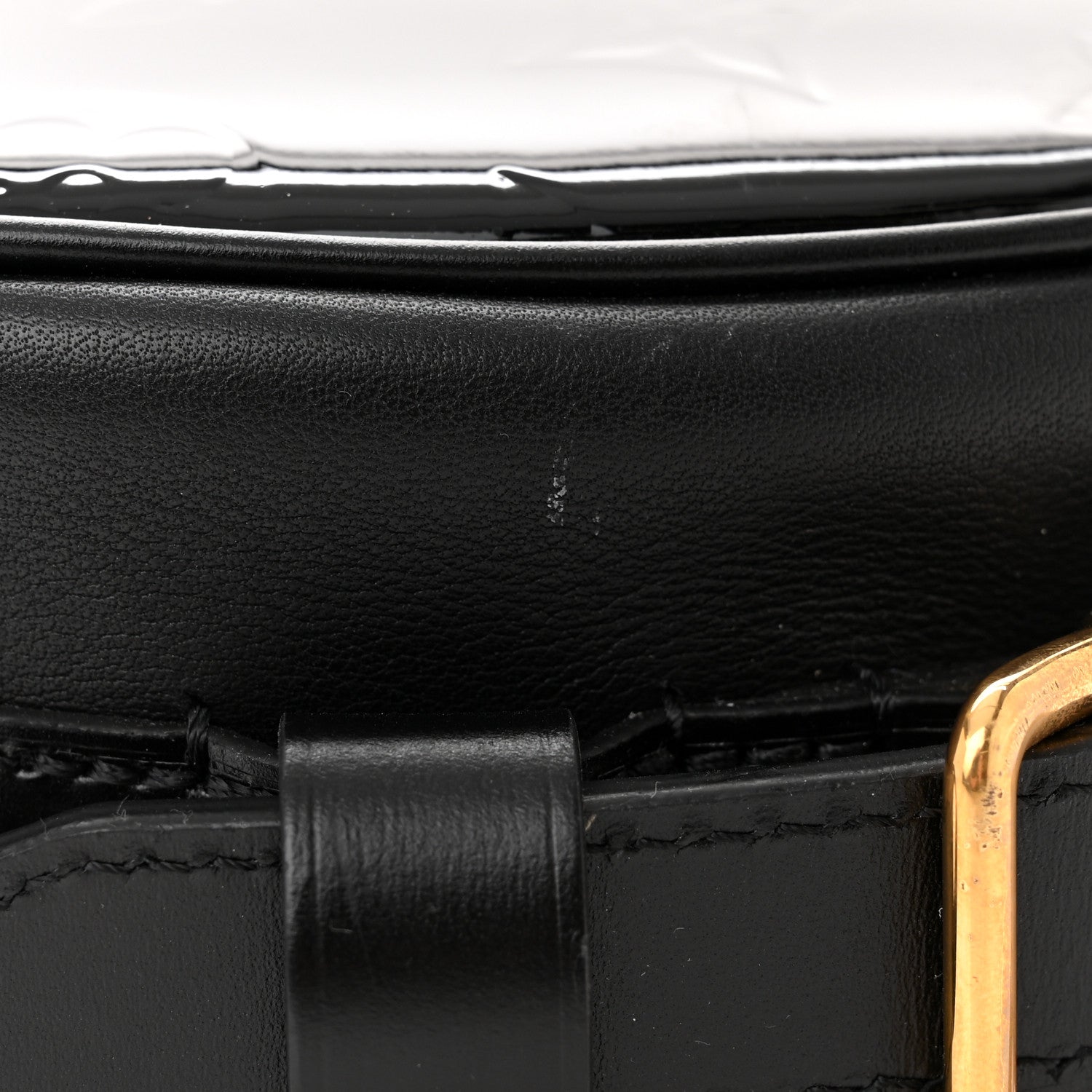 Louis Vuitton Vernis Boite Chapeau Souple MM Black 11 of 11