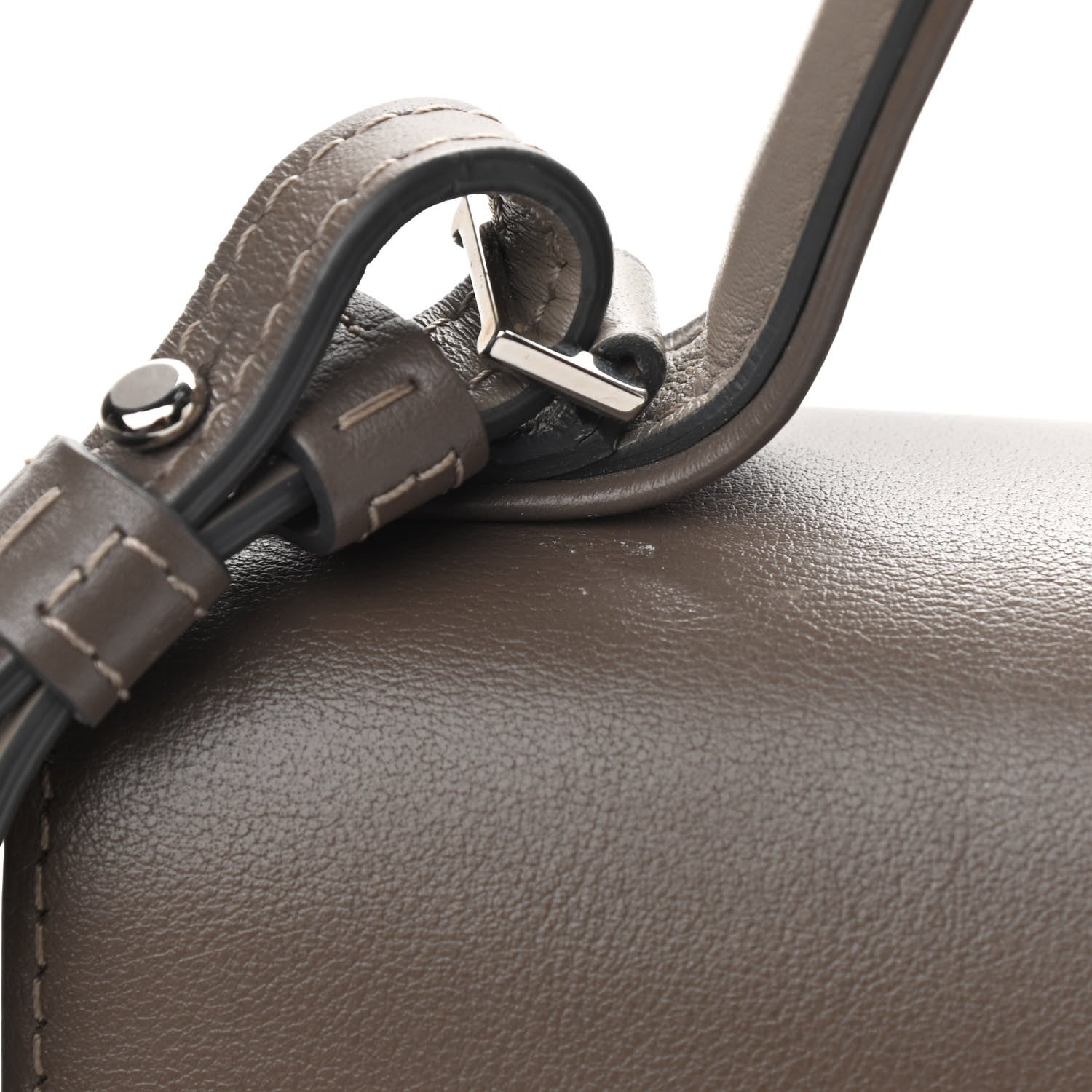 Delvaux Smooth Calfskin Mini Tempete Satchel Camaieux Tourterelle 11 of 13