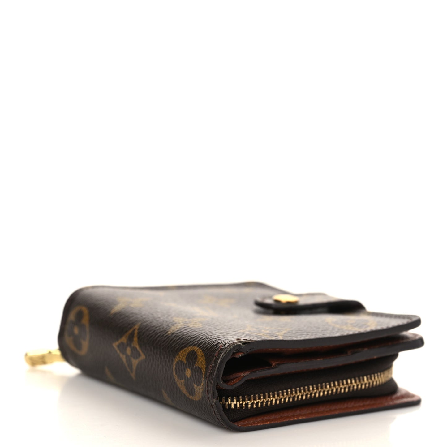 Monogram Compact Zippe Zipped Wallet