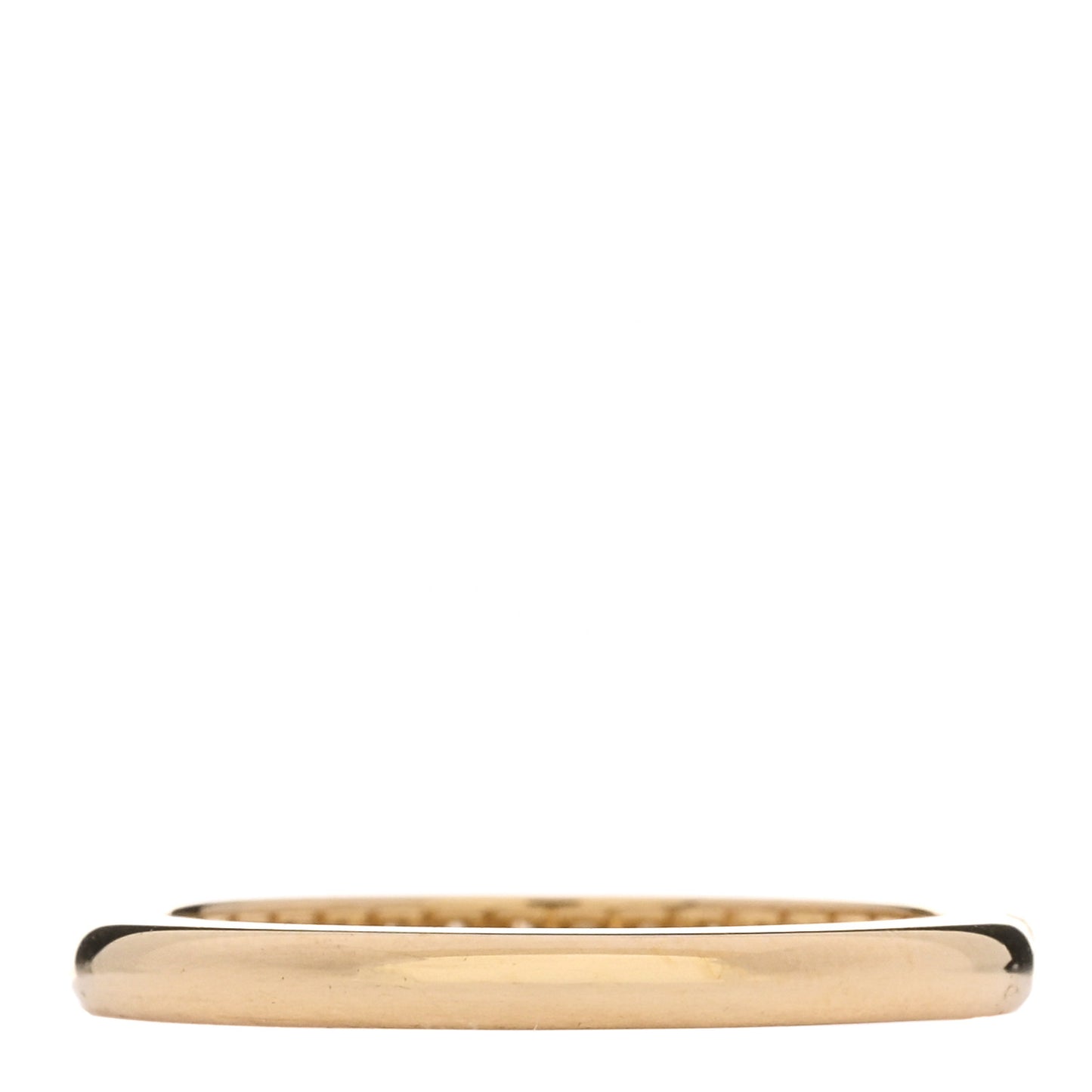 18K Yellow Gold Diamond Soleste Half Eternity Band Ring 49 5