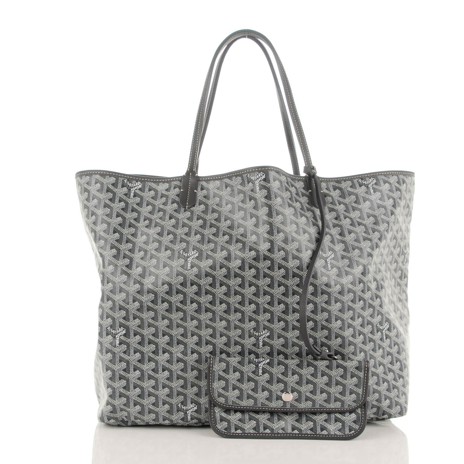 Goyard Goyardine Saint Louis GM Grey 3 of 8