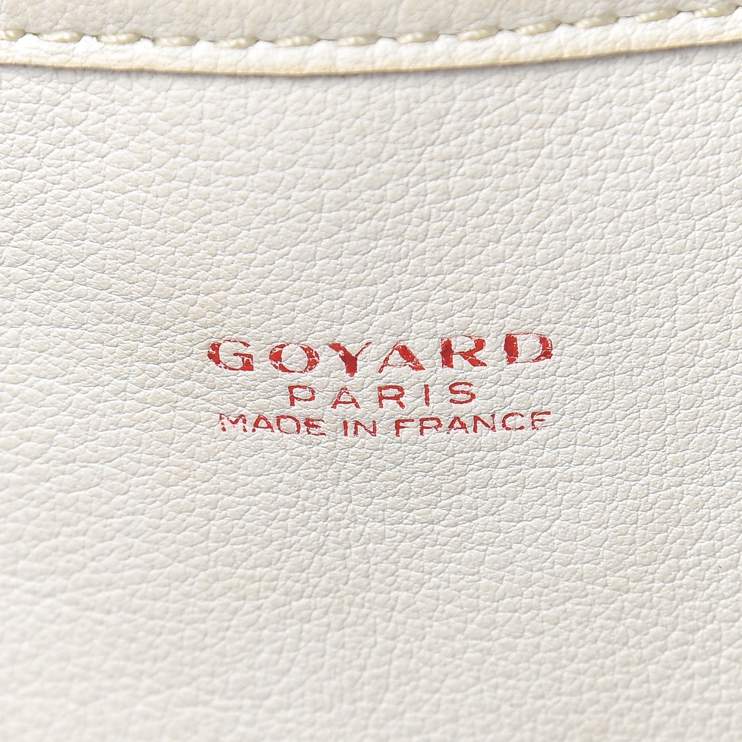 Goyardine Reversible Anjou PM White