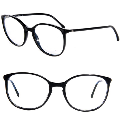 Chanel Acetate CC Eyeglass Frames 3282 Black 1 of 4