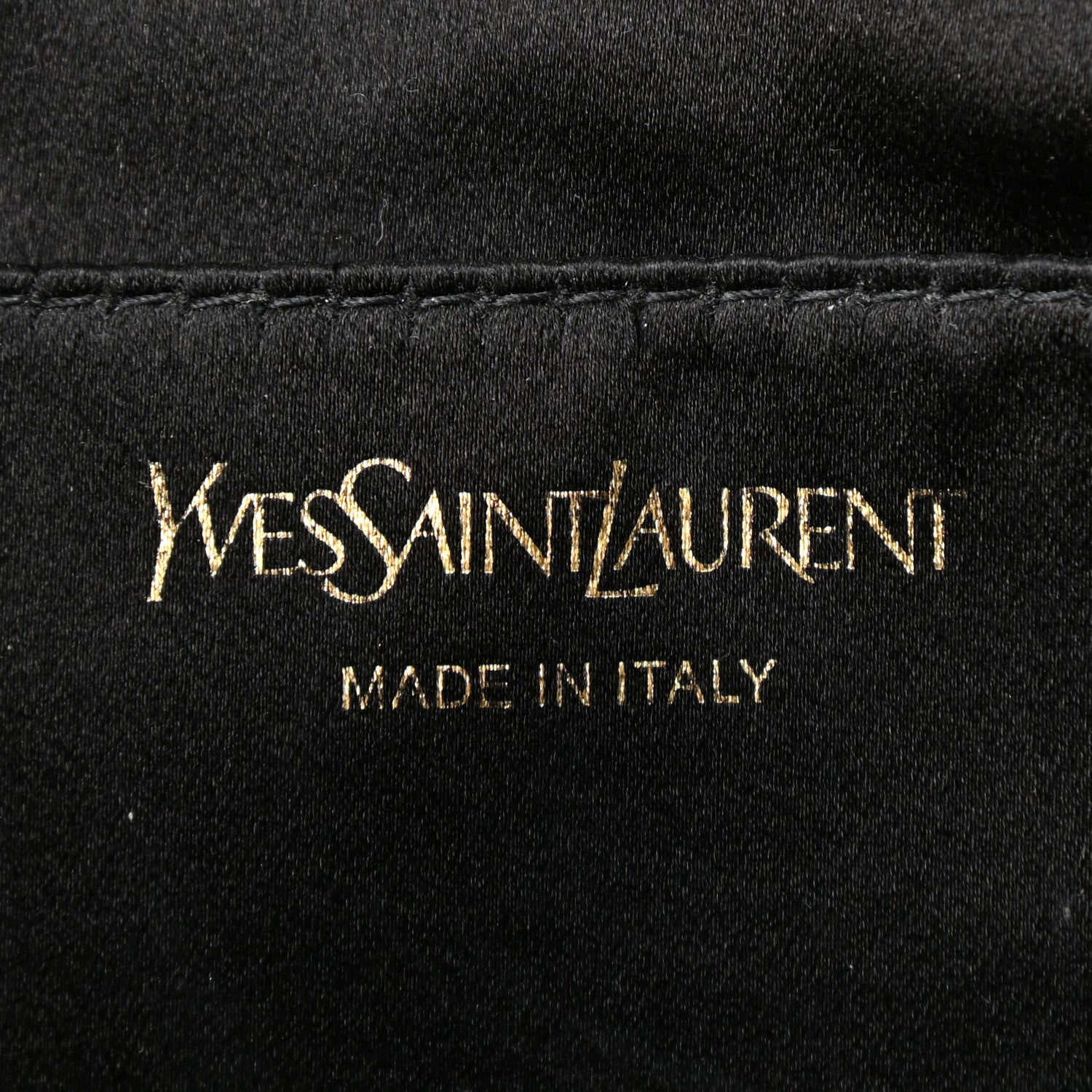 Saint Laurent Metallic Calfskin Monogram Large Belle De Jour Clutch Gold 5 of 6