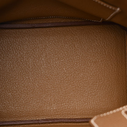 Hermes Togo Birkin 25 Gold 5 of 16