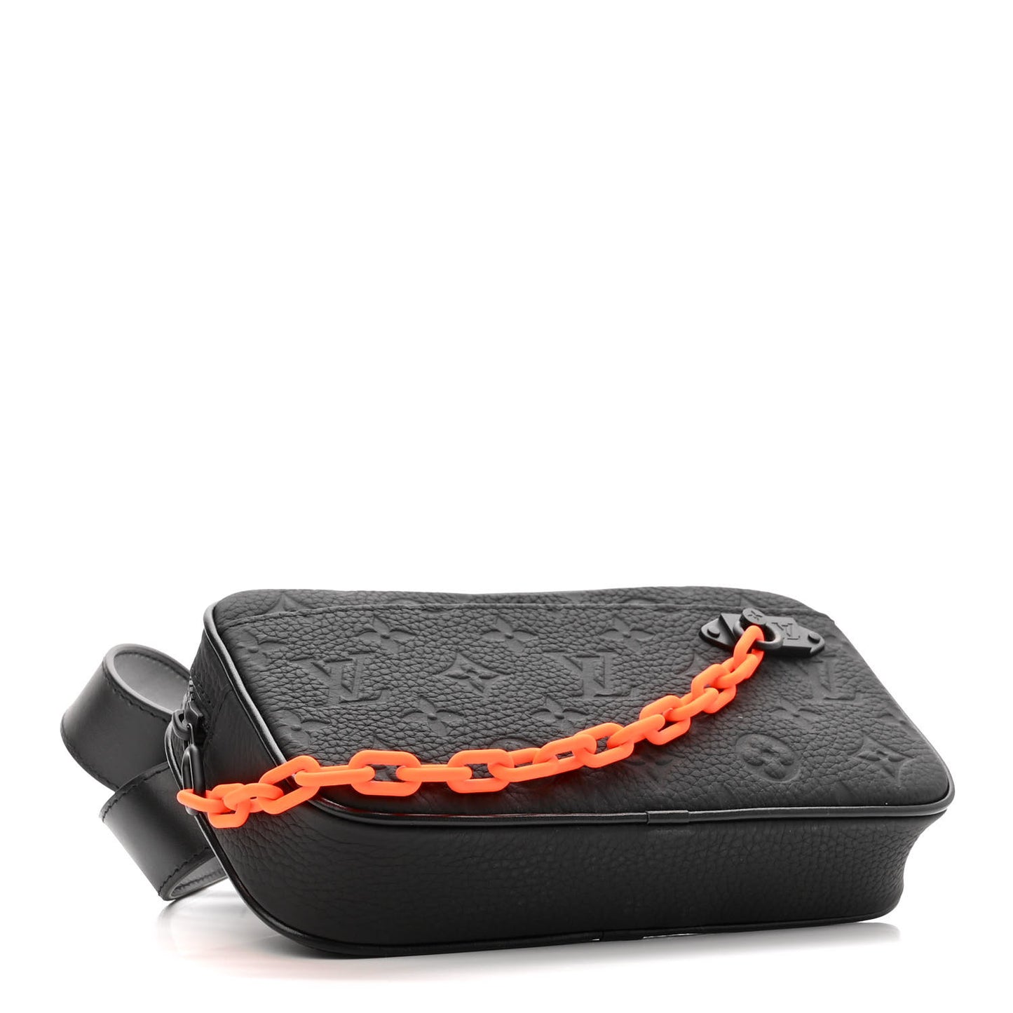 Taurillon Monogram Uniformes Solar Ray Soft Pochette Volga Belt Bag Black